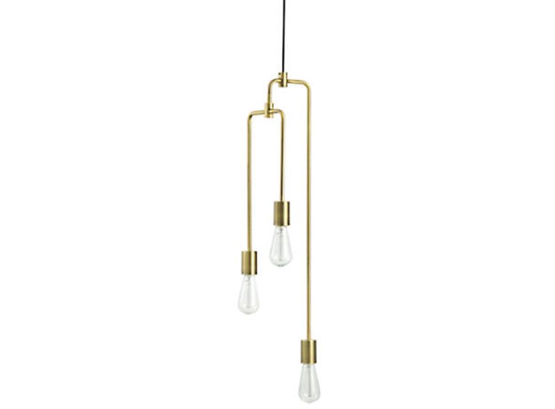 Lampe gull 3-armet