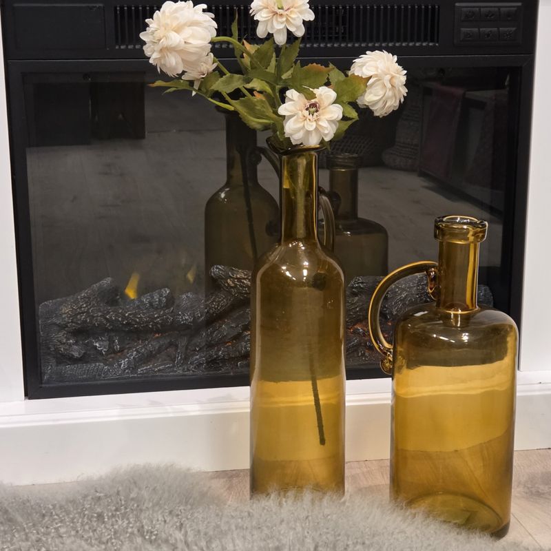 Stor flaskevase resirkulert 46cm