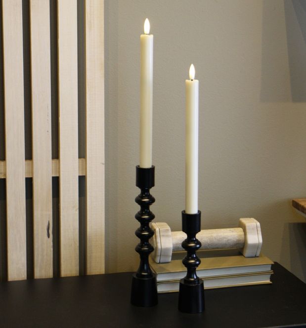Hovedbilde Led kronelys 2pk krem