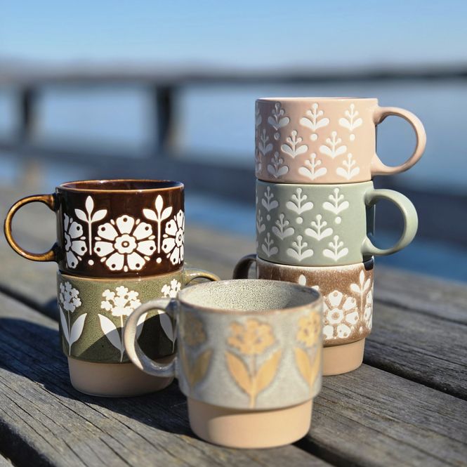 Hovedbilde Krus retro olivengrønn