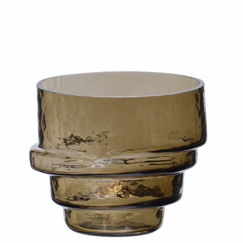 Vase Emir smokey grey