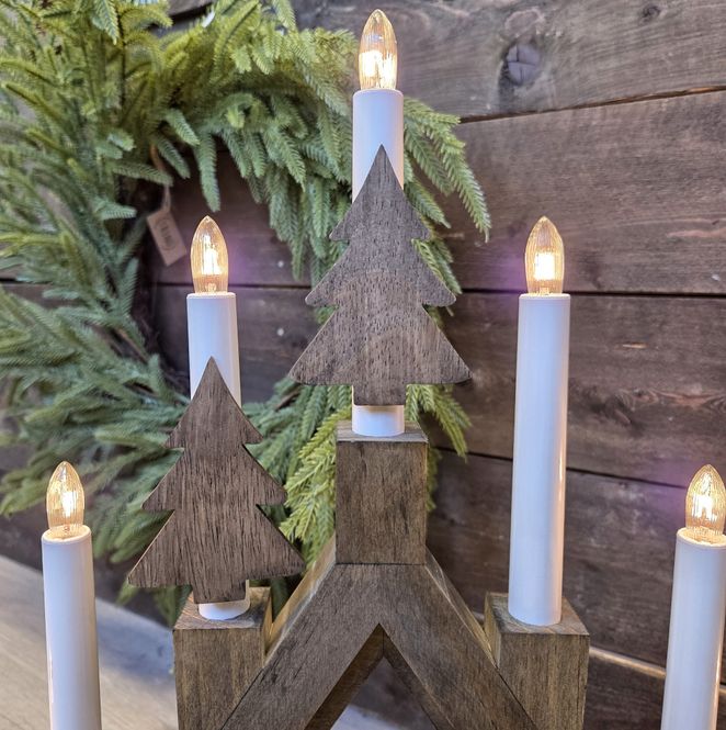 Hovedbilde Juletrær til ledkronelys ...