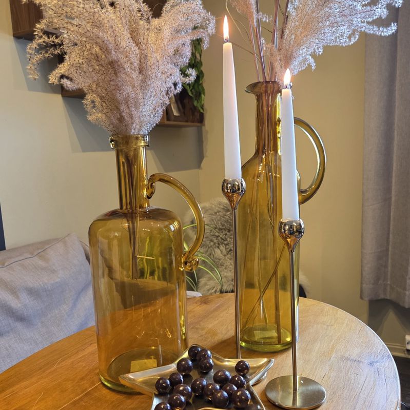 Stor flaskevase resirkulert 46cm