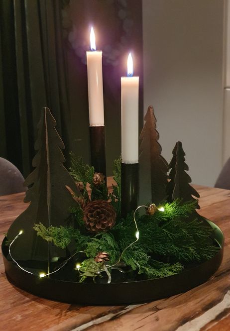 Hovedbilde Lysestake metall lav